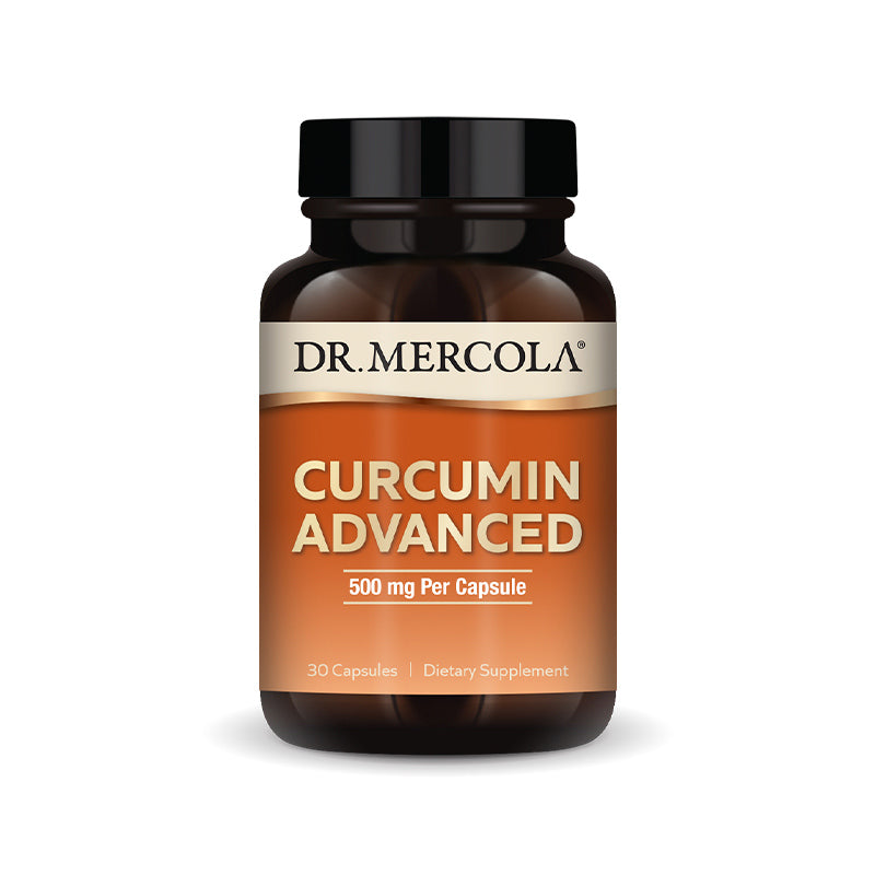 Dr. Mercola Curcumin Advanced Supplement bottle