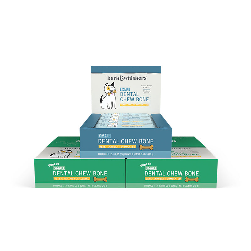 Bark & Whiskers Small Dental Chew Bones