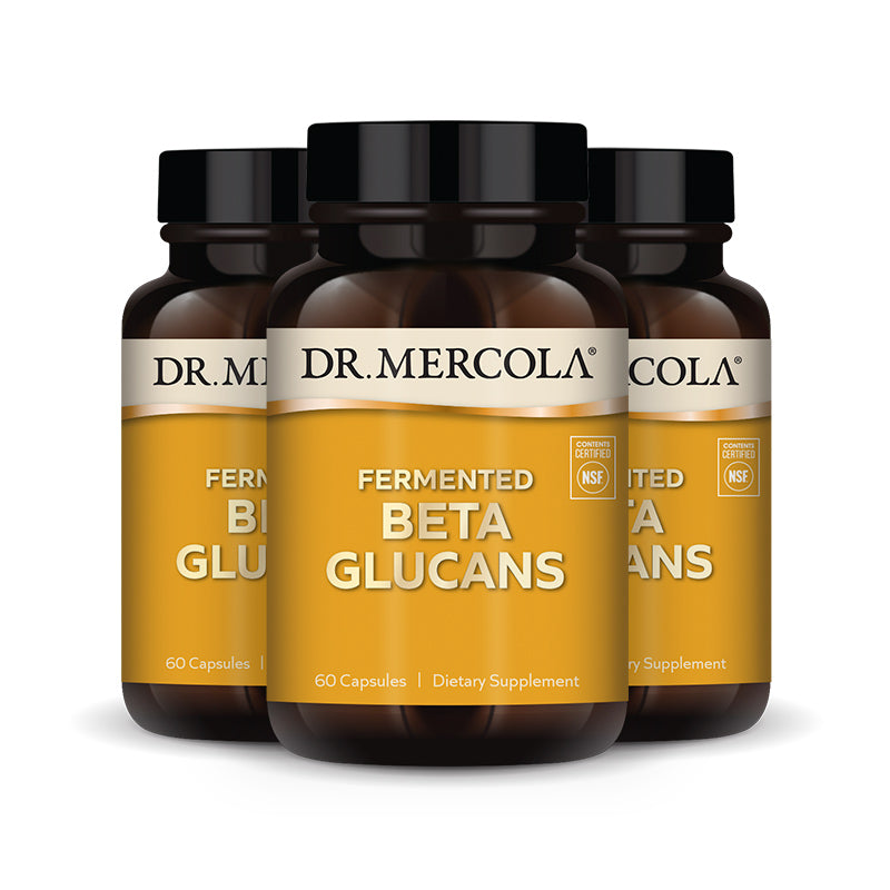 Fermented Beta Glucans Supplement bottle