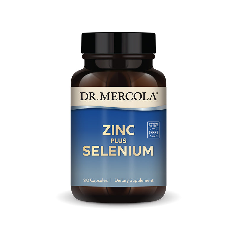 Zinc Plus Selenium Supplement bottle