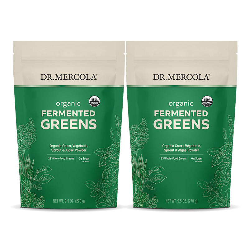 Dr. Mercola Organic Fermented Greens Powder