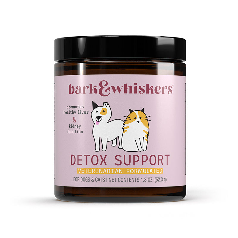 Bark & Whiskers Detox Support for Dogs & Cats