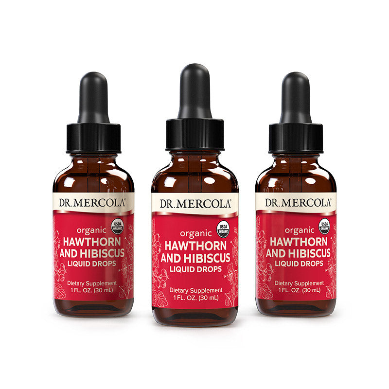Organic Hawthorn and Hibiscus Liquid Drops