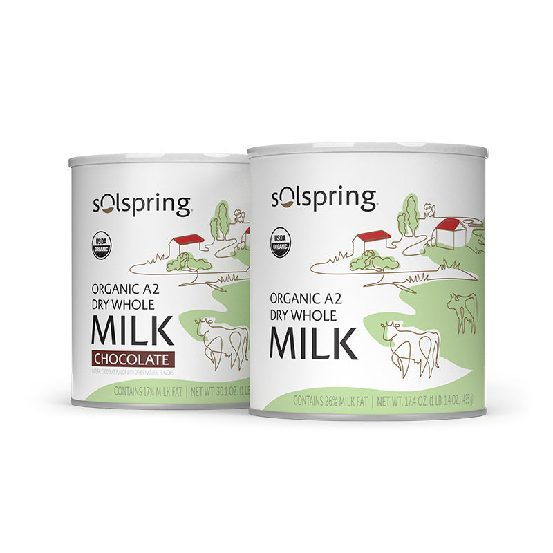 Solspring Organic A2 Dry Whole Milk