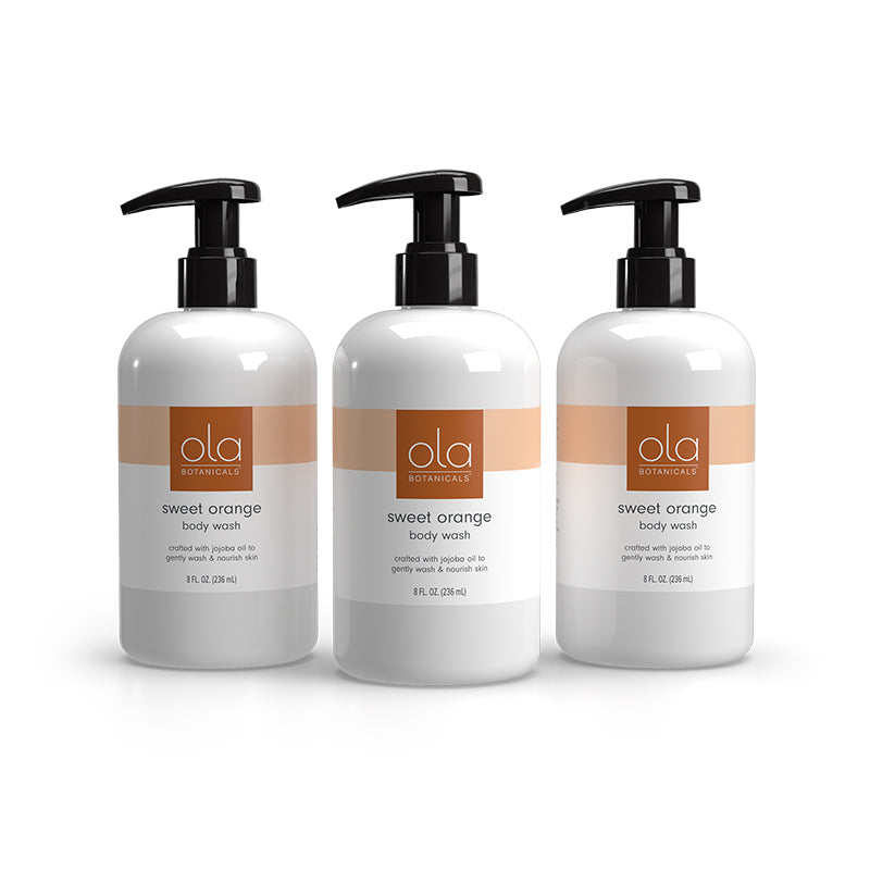 Ola Botanicals Sweet Orange Body Wash