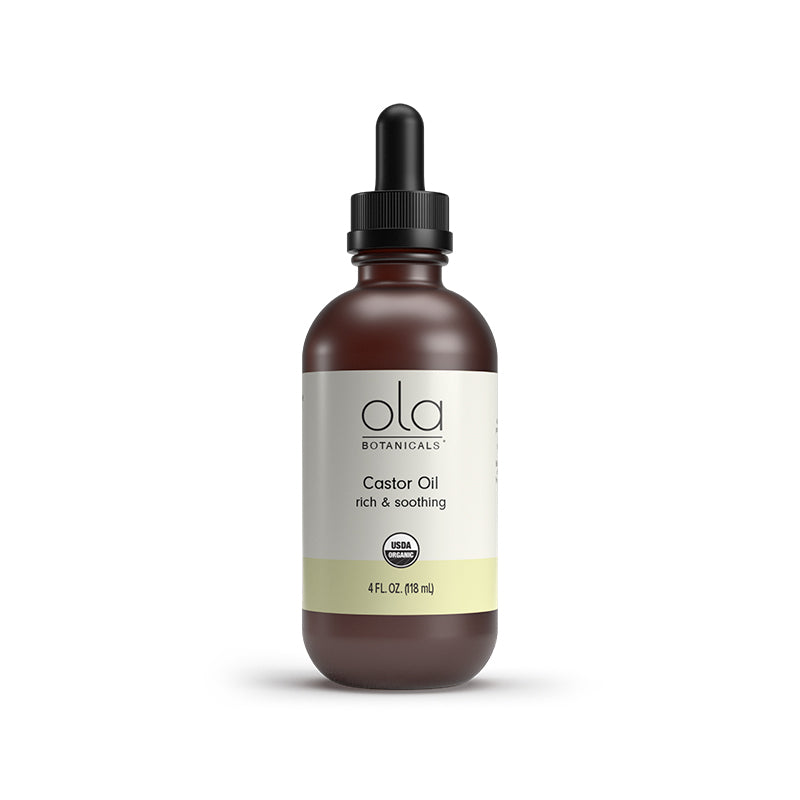 Ola Botanicals Organic Castor Oil bottle
