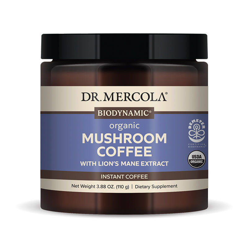 Biodynamic Organic Mushroom Coffee with Lion's Mane Extract