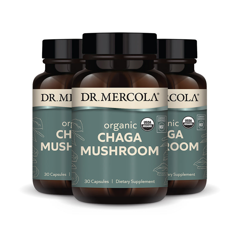 Organic Chaga Mushroom capsules