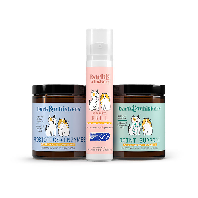Bark & Whiskers Senior Vitality Pack for Dogs & Cats