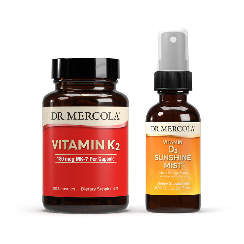 Vitamin K2 and Vitamin D3 Spray