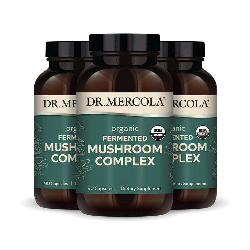 Organic Fermented Mushroom Complex capsules