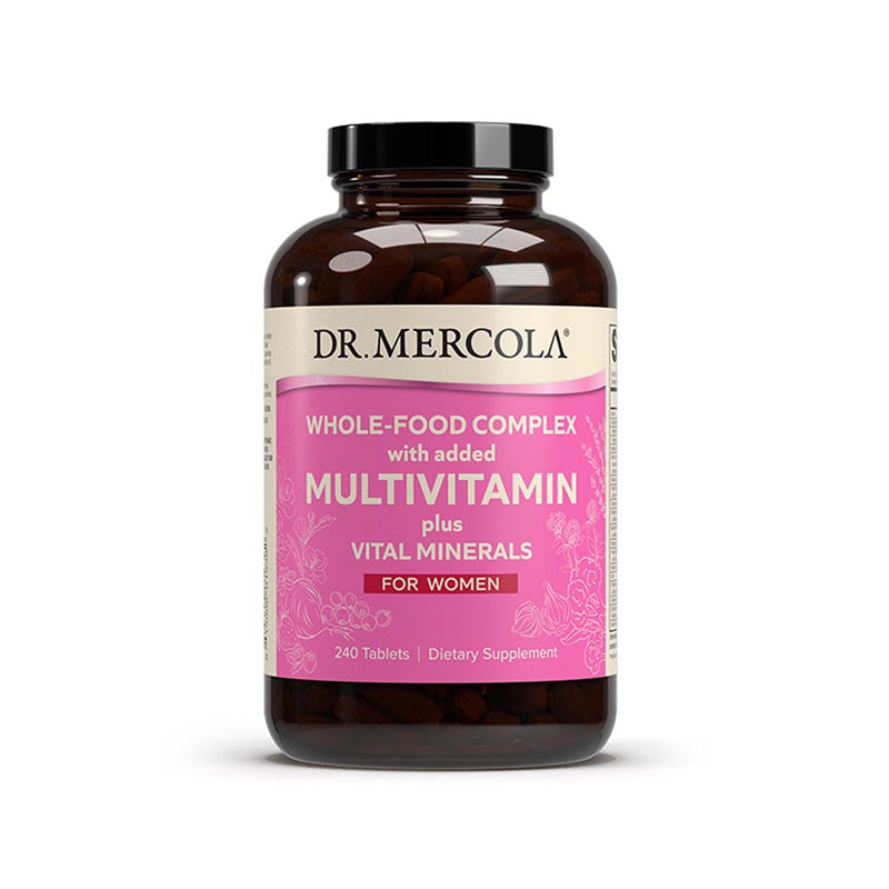 Complejo de Alimentos Enteros con Multivitaminas más Minerales Vitales para Mujeres