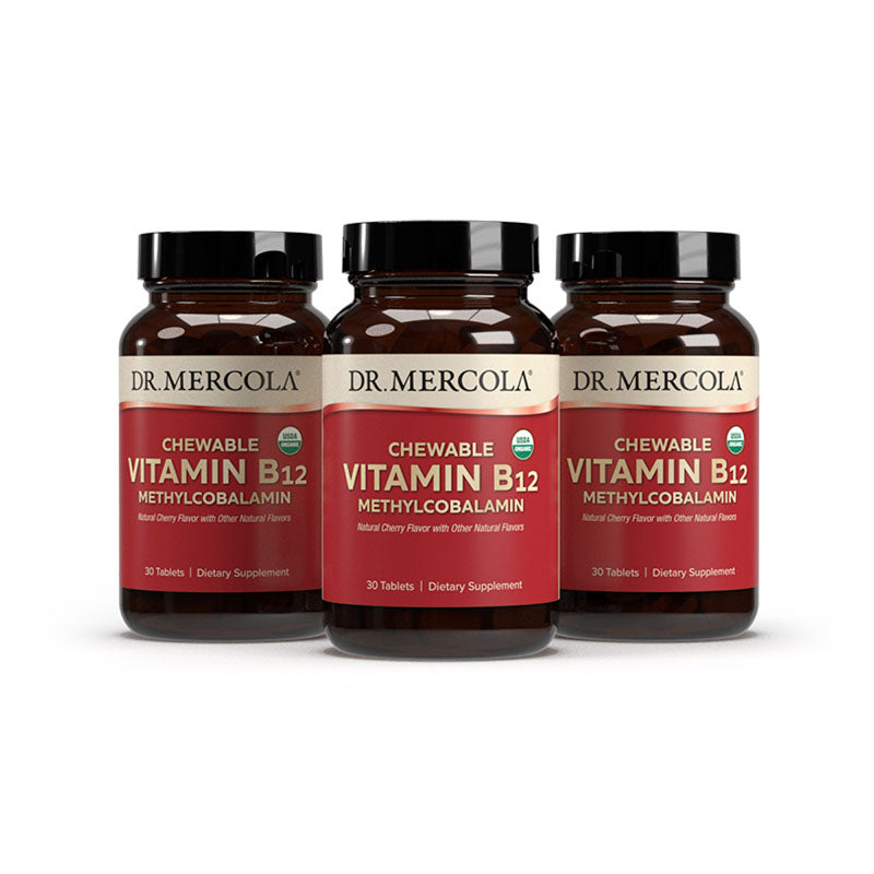 Vitamina B12 Orgánica Masticable