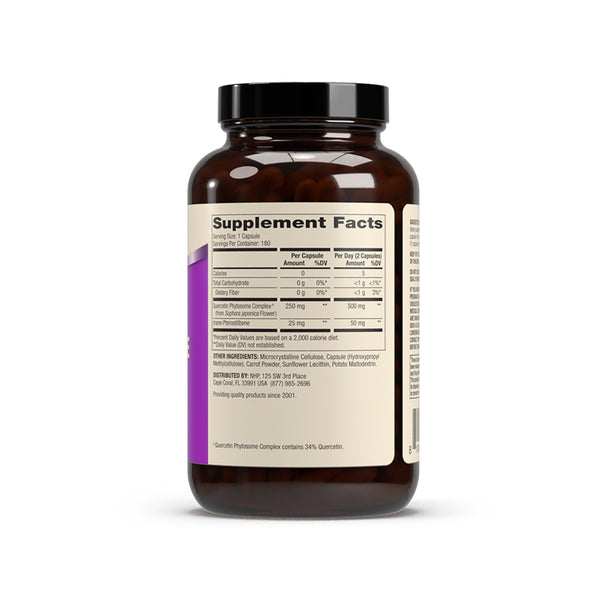 Quercetin and Pterostilbene Advanced capsules