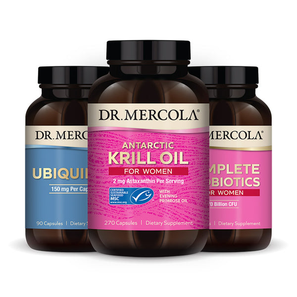 Dr. Mercola's Essential 3 for Women bundle