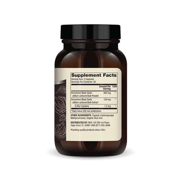 Fermented Black Garlic Supplement