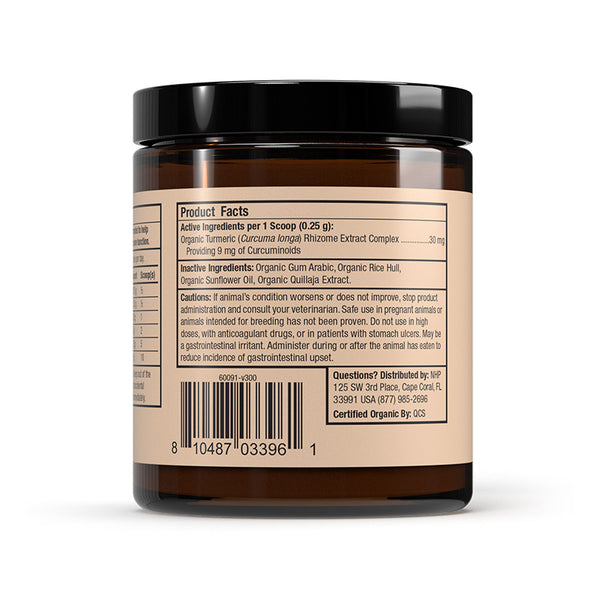 Bark & Whiskers Organic Curcumin for Pets