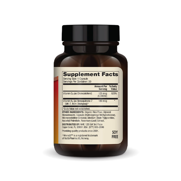 Vitamins D3 & K2 Supplement