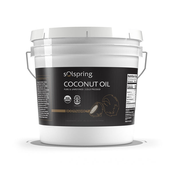 Solspring Biodynamic Organic Coconut Oil