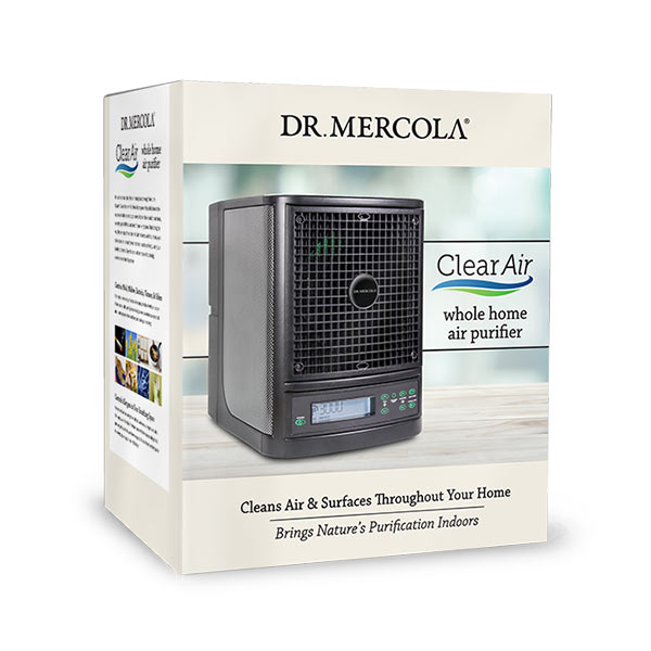 Whole Home Air Purifier in use