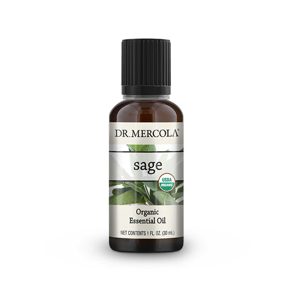 Dr. Mercola Organic Sage Essential Oil