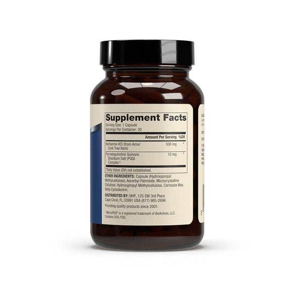 Berberine and MicroPQQ Advanced Supplement