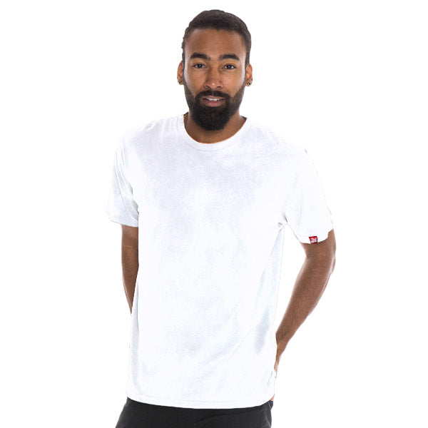Men's Organic Cotton Crew Neck Dirt Shirt: Black, alternate view