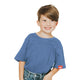 Playera para Niños de Cuello Redondo de Algodón Orgánico Dirt Shirts