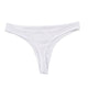 Sito™ Women's Thong Panties, Organic Cotton 3-Pack