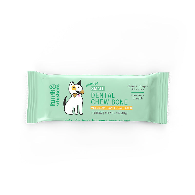 Bark & Whiskers Gentle Dental Chew Bones for Small Dogs