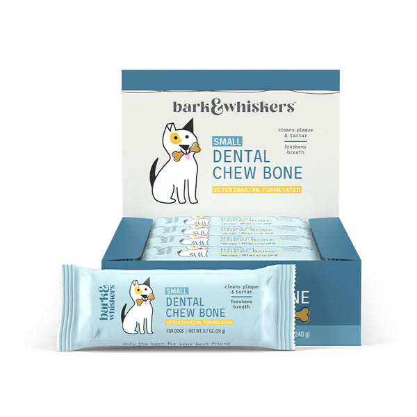 Bark & Whiskers Dental Chew Bones for Small Dogs