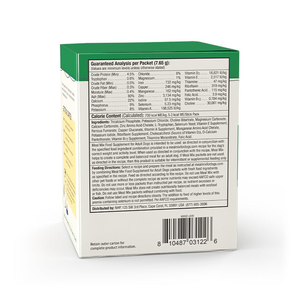 Bark & Whiskers Meal Mix for Adult Dogs