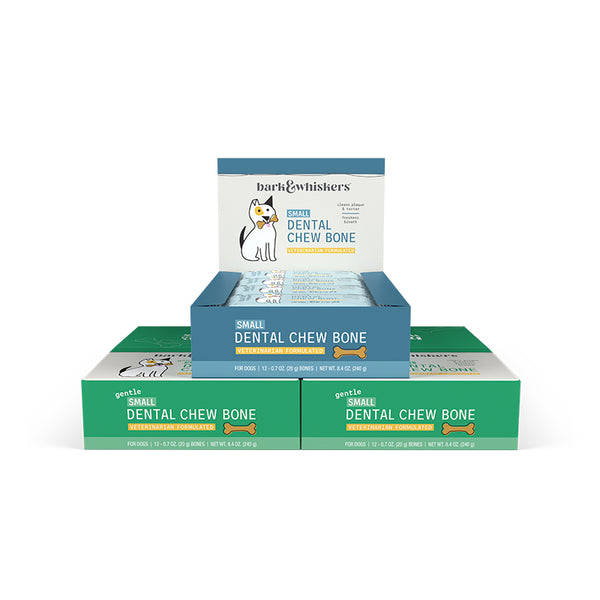 Bark & Whiskers Small Dental Chew Bones