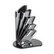 Ceramic Knife Set and Acrylic Knife Holder Bundle