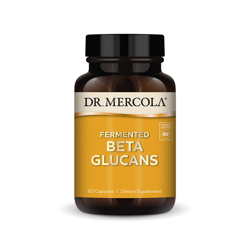 Fermented Beta Glucans Supplement bottle