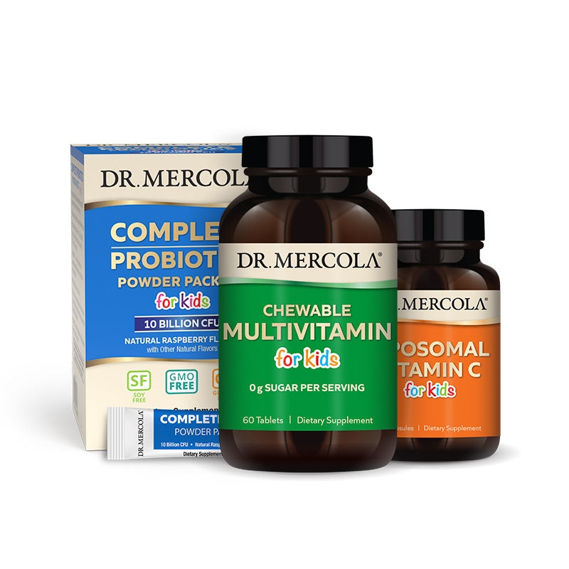 Dr. Mercola's Premium Kids' Supplement Pack