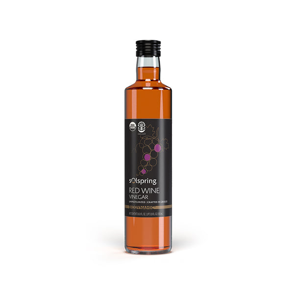 Solspring Biodynamic Red Wine Vinegar bottle