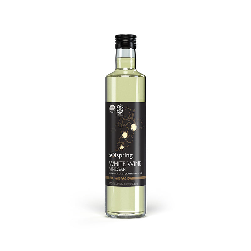Vinagre de Vino Blanco Orgánico Solspring<sup>®</sup> Biodynamic<sup>®</sup>