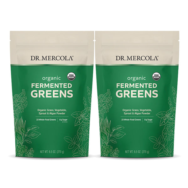 Dr. Mercola Organic Fermented Greens Powder