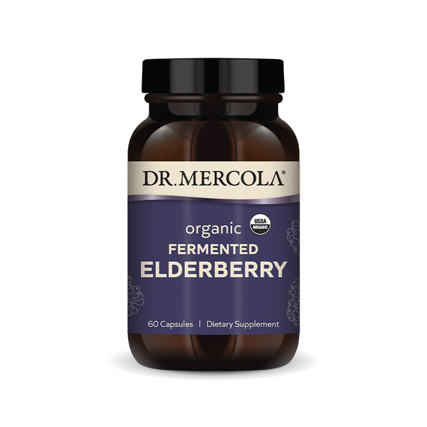 Dr. Mercola Organic Fermented Elderberry Supplement