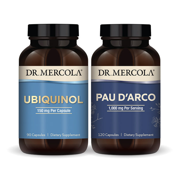 Dr. Mercola's Ubiquinol & Pau d'Arco Bundle