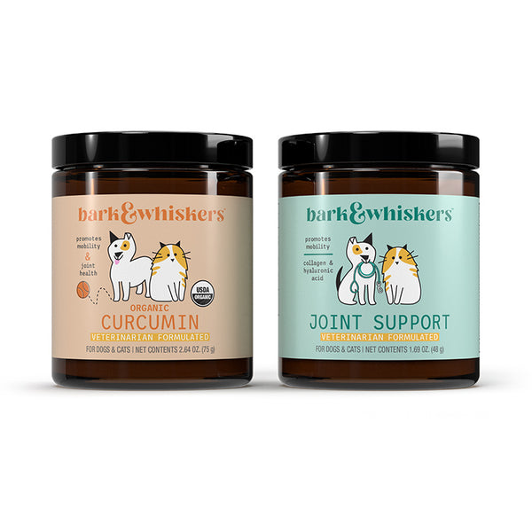 Bark & Whiskers Organic Curcumin and Joint Support for Pets