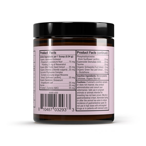 Bark & Whiskers Detox Support for Dogs & Cats