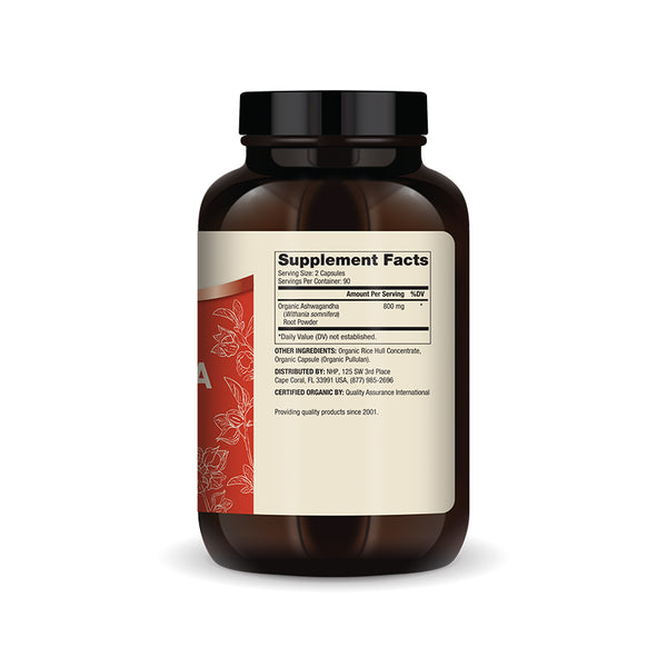 Dr. Mercola Organic Ashwagandha Supplement