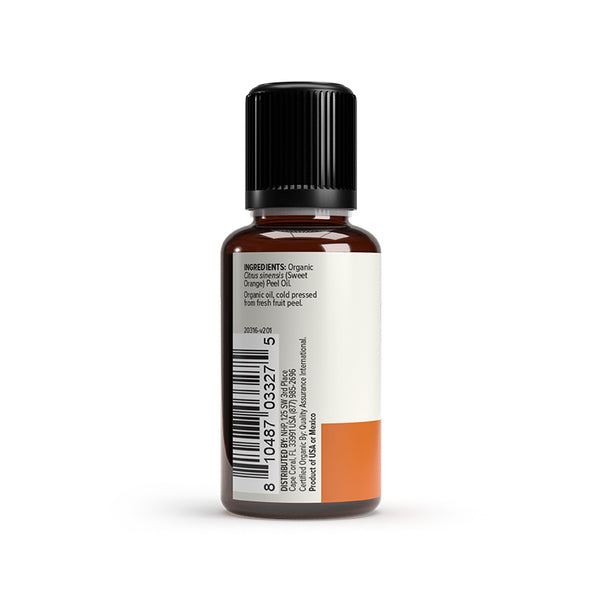 Ola Botanicals Organic Orange Essential Oil packaging