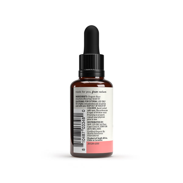 Ola Botanicals Organic Rose Hip Seed Oil packaging