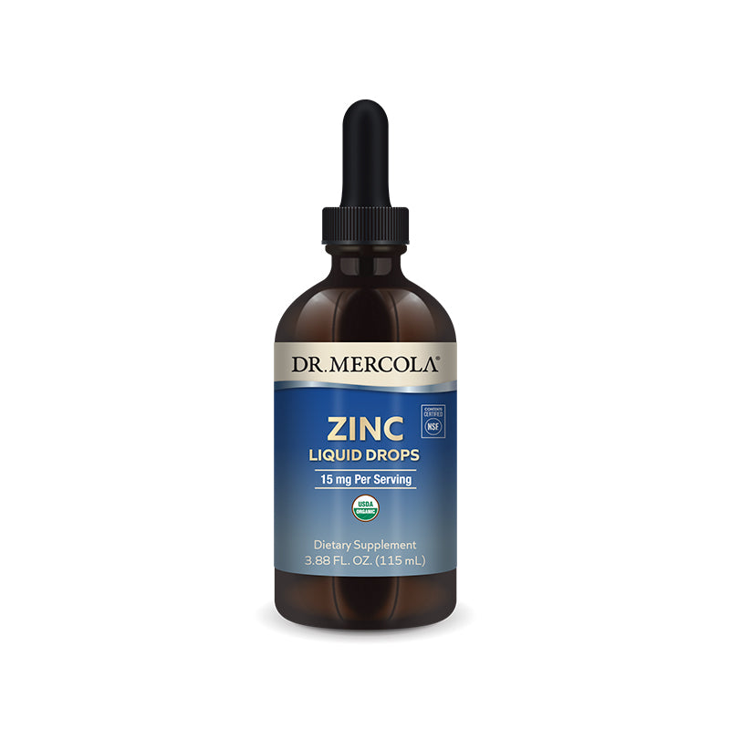 Dr. Mercola Liquid Zinc Drops Supplement