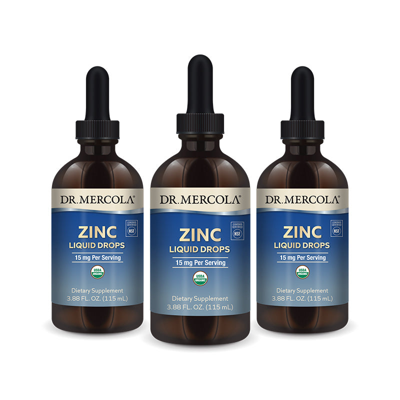 Dr. Mercola Zinc Liquid Drops Supplement