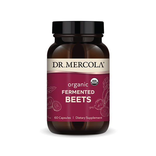 Dr. Mercola Organic Fermented Beets Supplement bottle