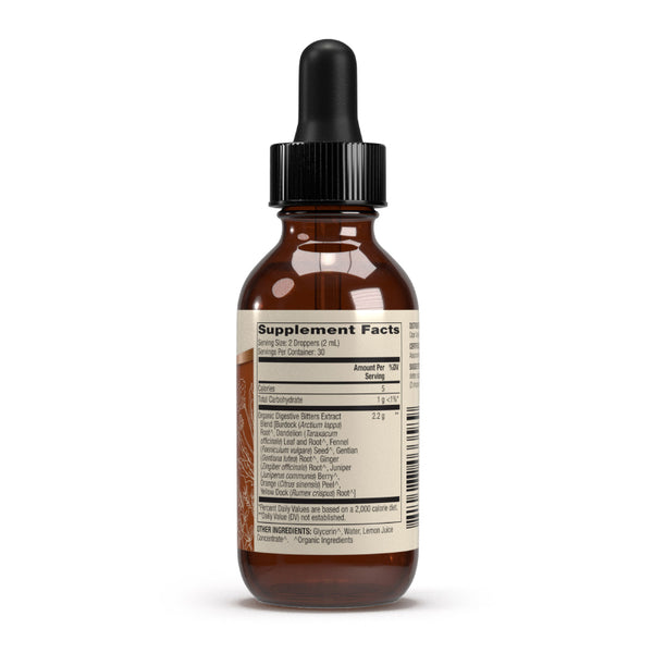 Organic Digestive Bitters Liquid Drops